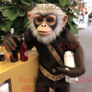 Mascot karakter van een...