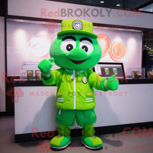 Maskot karakter af en...