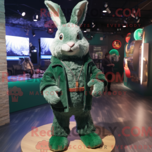 Mascot karakter van een...