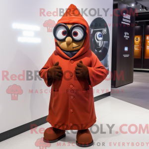 Mascot character of a Rust...