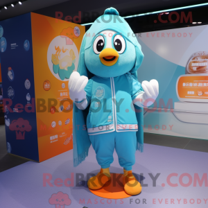 Personnage mascotte d un...