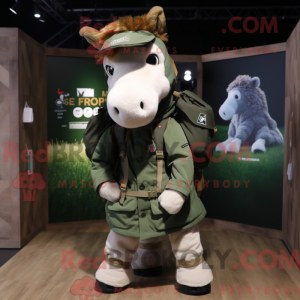Mascot karakter van een...