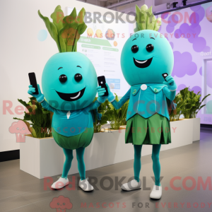 Mascottekarakter van een...