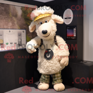 Mascottekarakter van een...