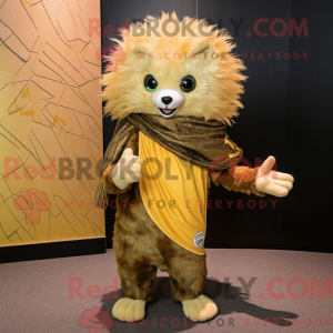 Mascottekarakter van een...