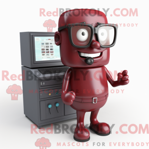 Mascot character of a...
