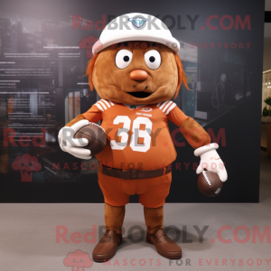 Mascot character of a Rust...