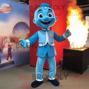Mascot karakter van een...