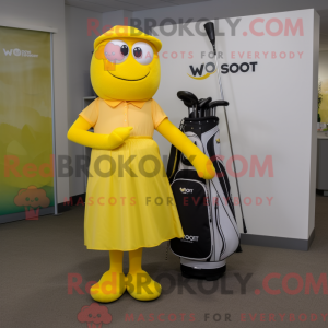 Mascot character of a...