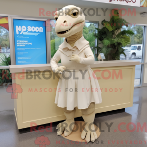 Mascot karakter van een...
