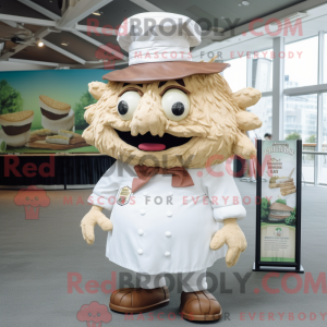 Mascottefiguur van een...