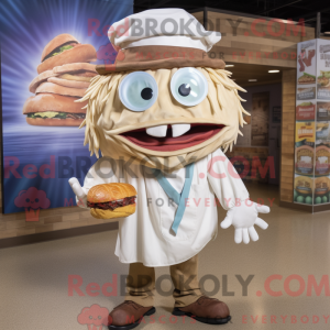 Mascottefiguur van een...