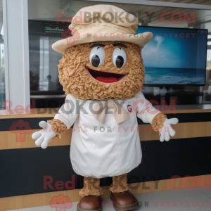 Mascottefiguur van een...