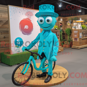 Mascottefiguur van een...