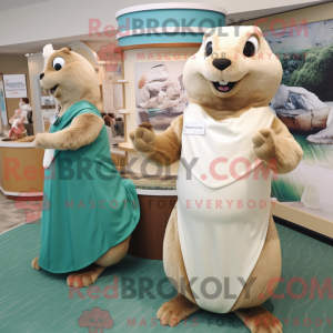 Mascot character of a Cream...