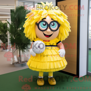 Mascot character of a...