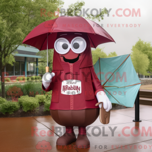 Postava maskota Maroon Ray...