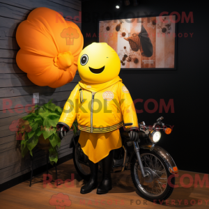 Mascottefiguur van een...