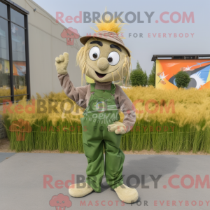 Mascot character of a Olive...