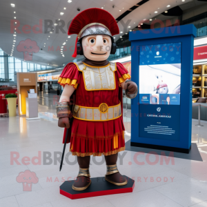 Postava maskota Roman...
