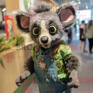 Mascot character of a Olive...