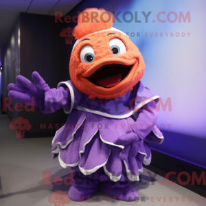 Mascottekarakter van een...
