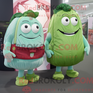Mascot karakter van een...
