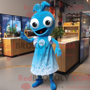 Mascottekarakter van een...