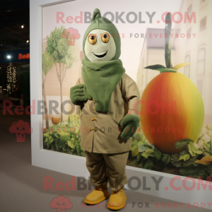 Mascot karakter van een...