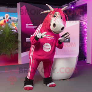 Magenta Quagga maskot...