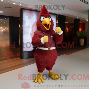 Mascot character of a...