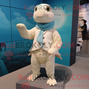 Mascot character of a Cream...