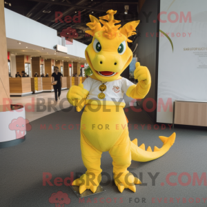 Mascottekarakter van een...