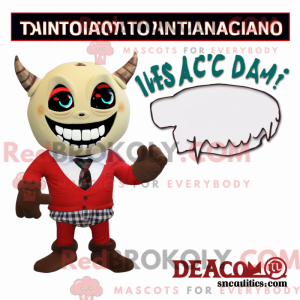 Personnage mascotte d un...