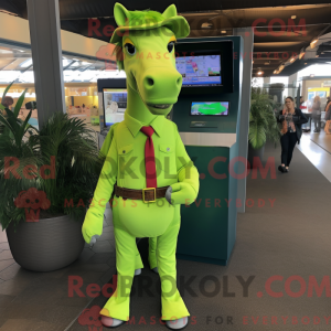 Maskot-karakter av en...