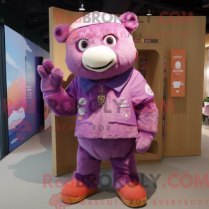 Mascot karakter van een...