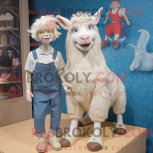 Mascottefiguur van een...