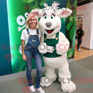 Mascottefiguur van een...
