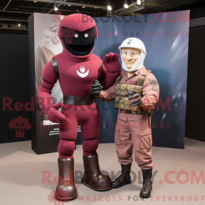 Mascottekarakter van een...