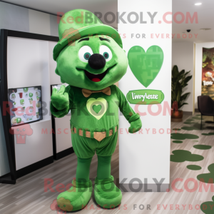 Mascot character of a Olive...