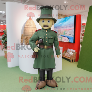 Mascottefiguur van een...