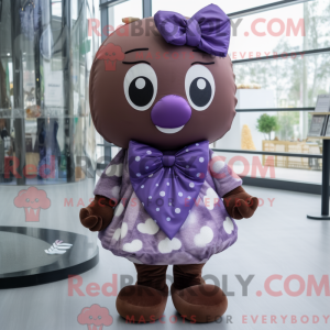 Postava maskota Purple...