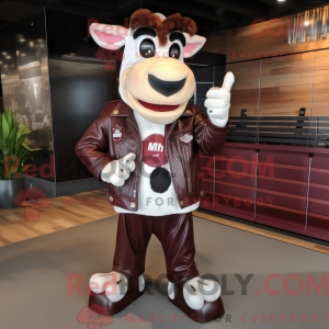 Mascot character of a...