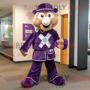 Mascottefiguur van een...