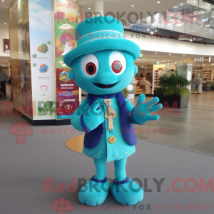 Mascot karakter van een...