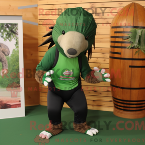 Mascot karakter van een...