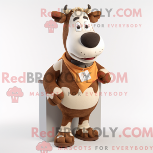 Mascottefiguur van een...