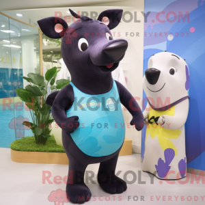 Mascot character of a Tapir...