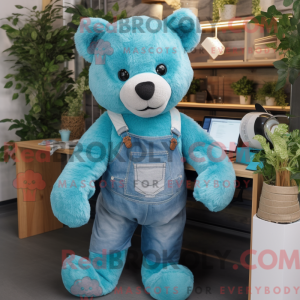Personaje mascota de un oso...