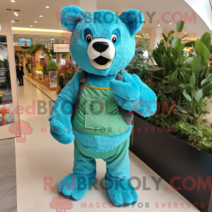 Mascot karakter van een...